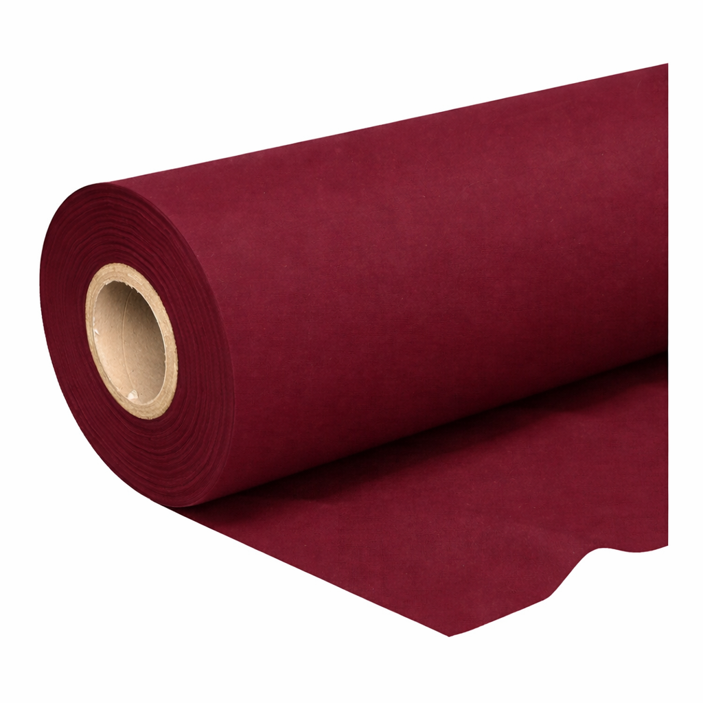 brandwerend Flanel 260 cm bordeauxrood (3500) rol 50m voor events, theater en beurzen