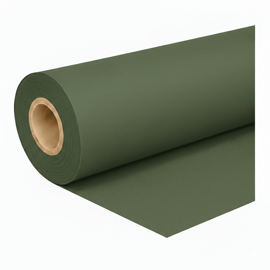 ECO flanel 260 cm · legergroen (6700) · rol 50m - Flanel 260 cm - 3BUTE