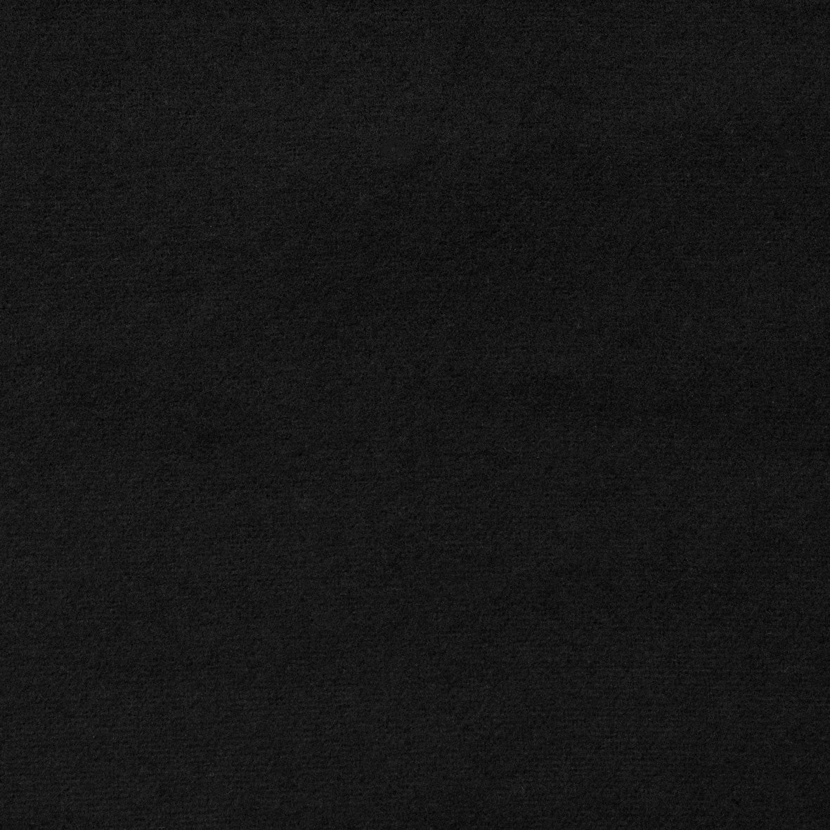 kleurstaal van brandwerend Flanel 300 cm zwart (9300) baal 60m voor events, theater en beurzen