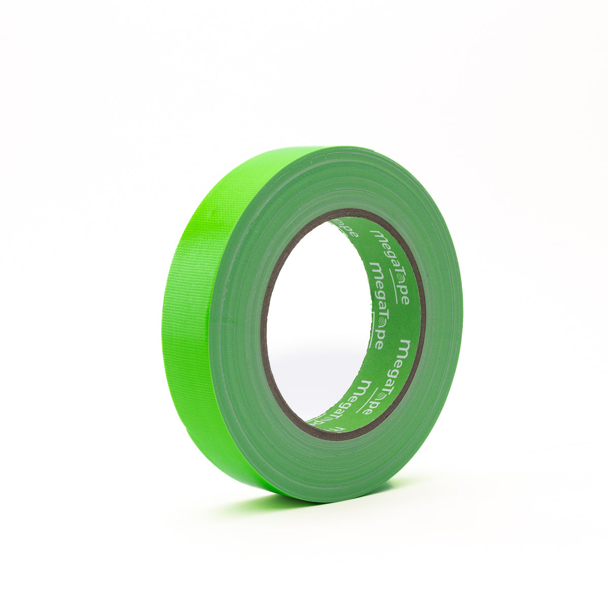 MegaTape UT70 fluor gaffa tape 25 m op rol 25 mm groen voor events, theater en beurzen