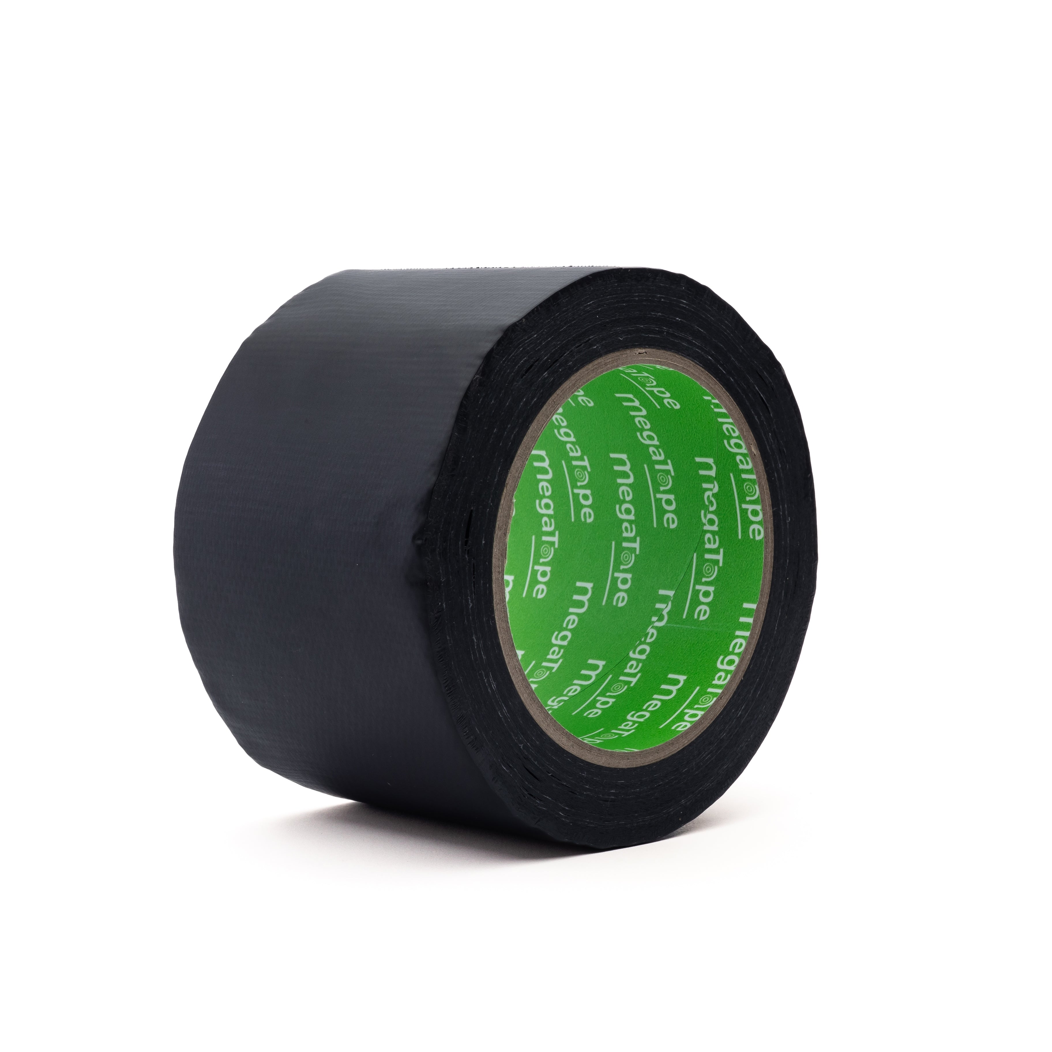 8x Megatape 910 Brand vertragende ducttape 75 mm x 25 mtr Zwart