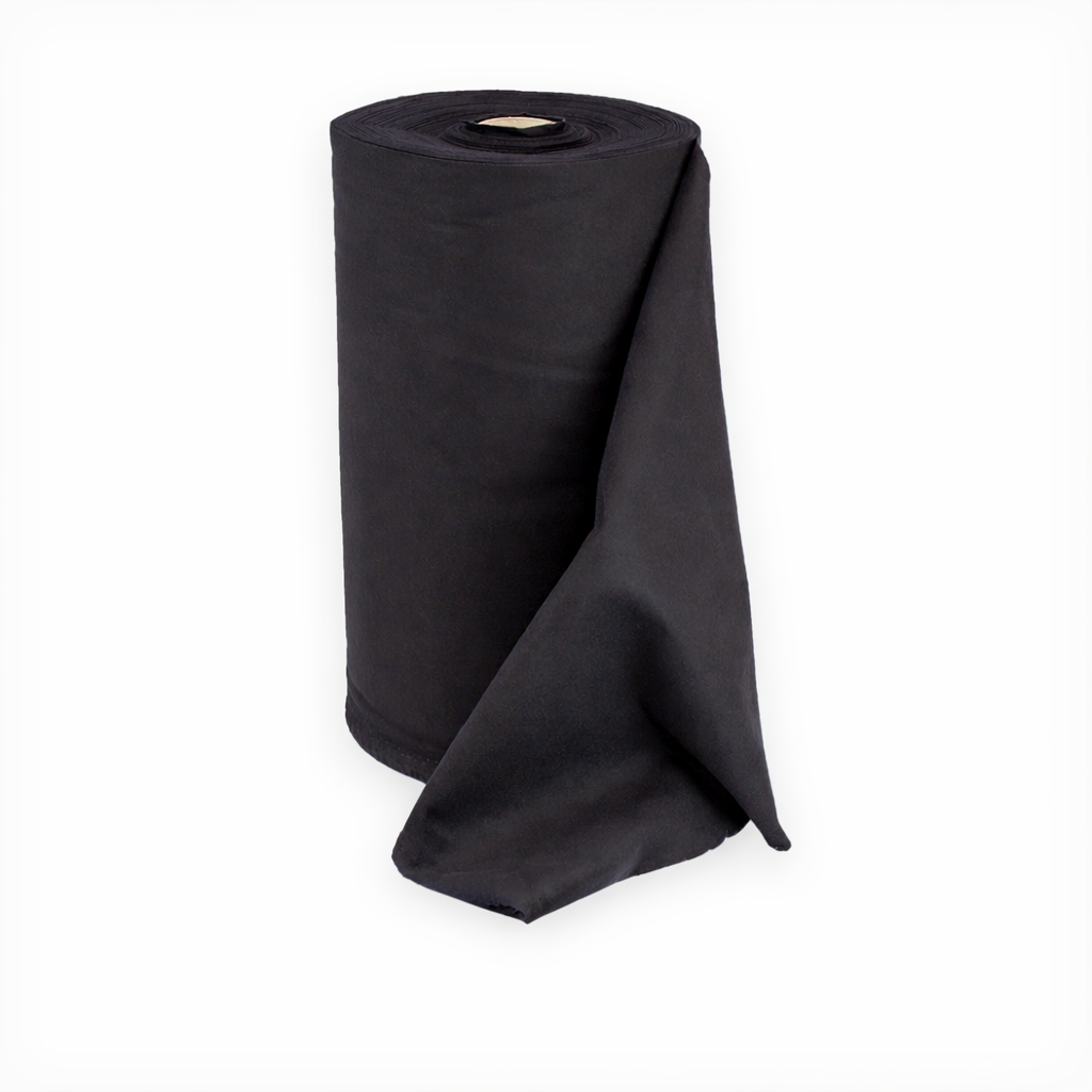 Premium flanel · 40 cm · zwart (9300) · rol 60m