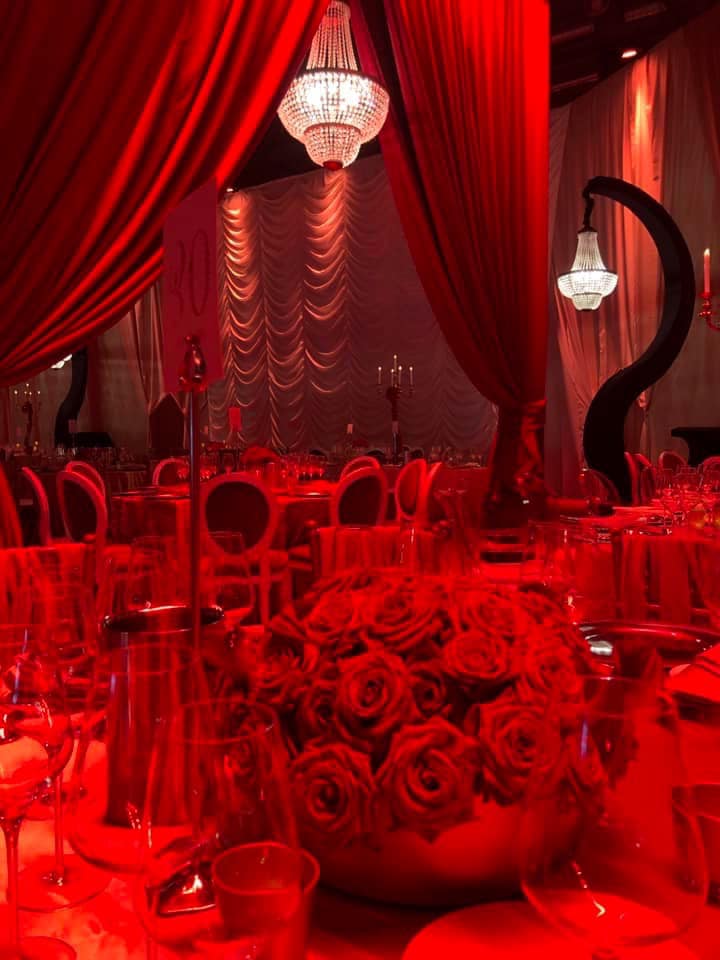 Premium flanel 130 cm · rood (3300) · rol 30m